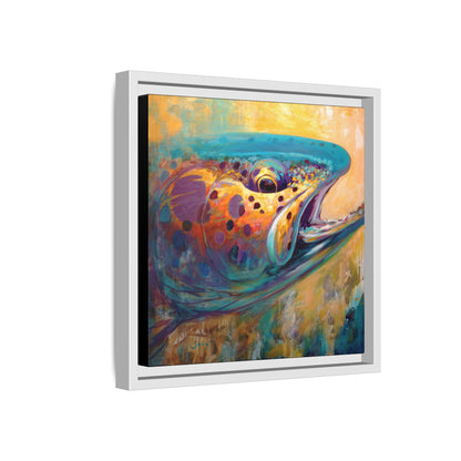 "Fire From Water" Apache Trout - Love My Oceans Canvas