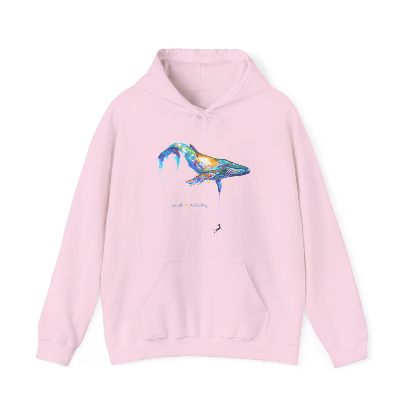 Love My Oceans™ "By a Thread" Humpback Whale Hooded Sweatshirt - Love My Oceans Hoodie