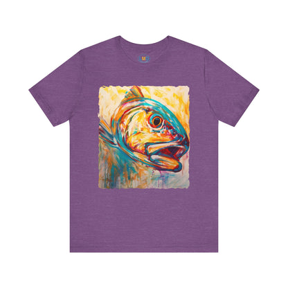 Redfish Tee | Fishing Shirt | Red Drum | Back Print