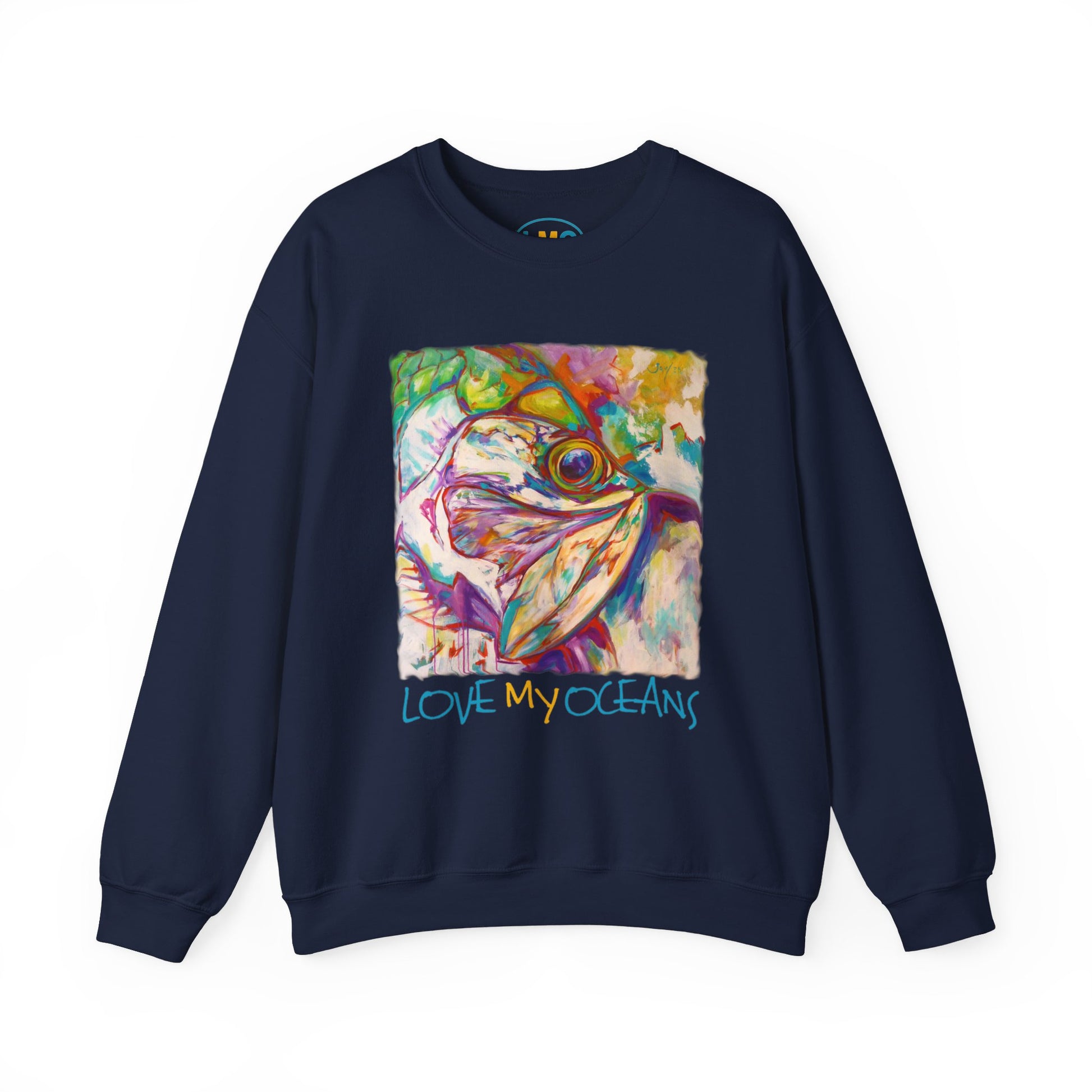 Abstract Tarpon - Flats Fishing Sweatshirt - Love My Oceans - Love My Oceans Sweatshirt