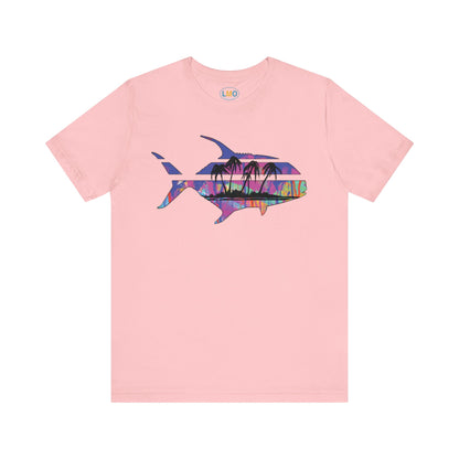 Destination Permit Tee | Permit Fishing Shirt | Love My Oceans - Love My Oceans T-Shirt