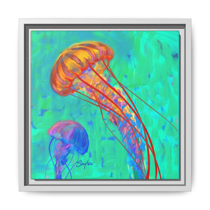 Canvas Print - Jellyfish by Mike Savlen - Love My Oceans Canvas
