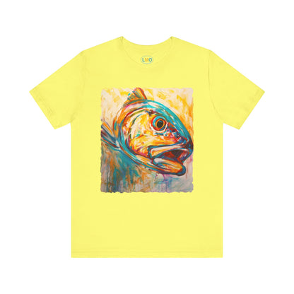 Redfish Tee | Fishing Shirt | Red Drum | Back Print