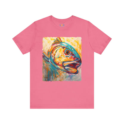 Redfish Tee | Fishing Shirt | Red Drum | Back Print