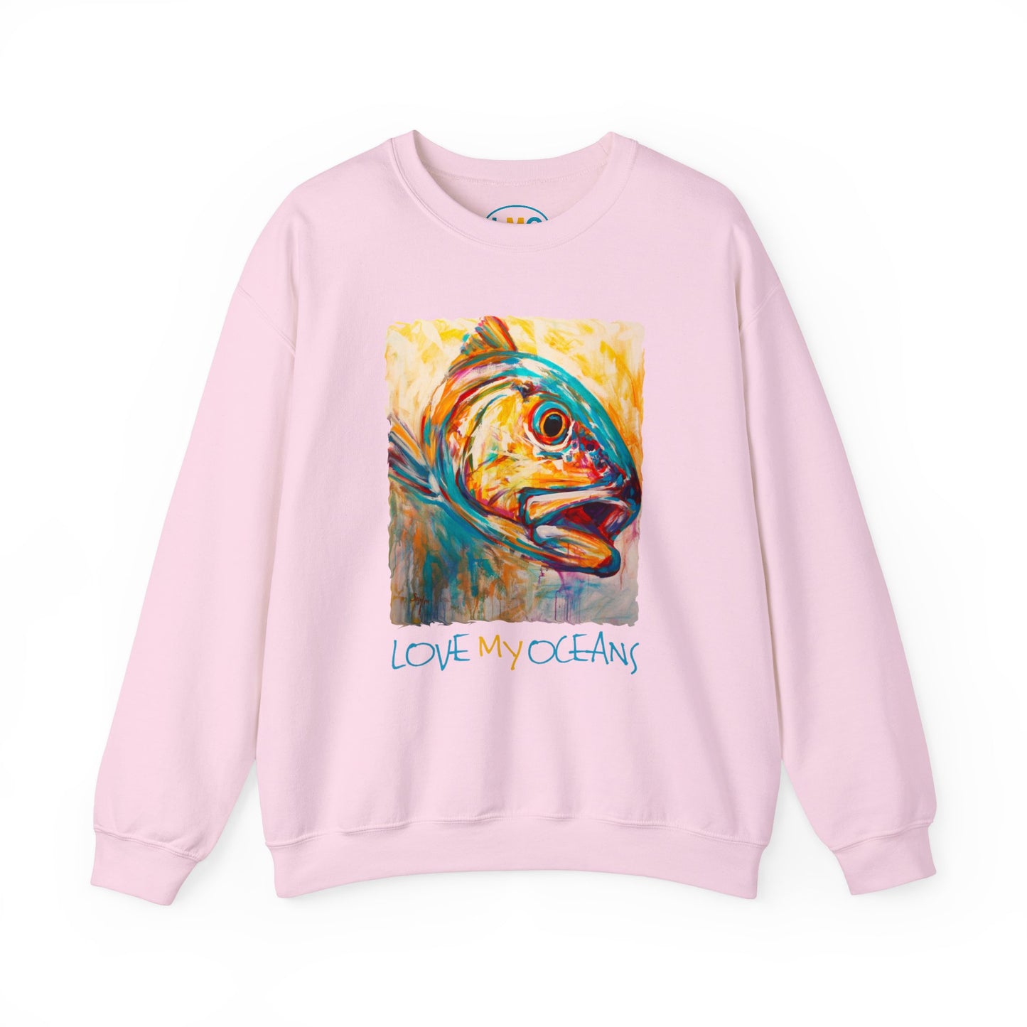 Redfish Sweatshirt - Red Drum - Lowcountry Fishing Apparel - Love My Oceans Sweatshirt