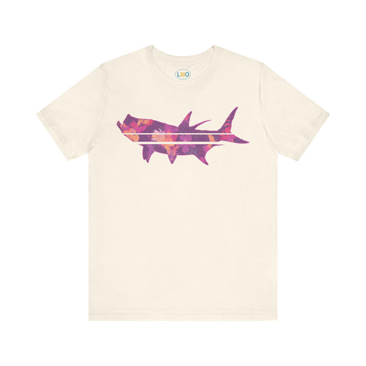 Destination Tarpon - Crewneck Tee - Tarpon Angler Shirt - Love My Oceans T-Shirt