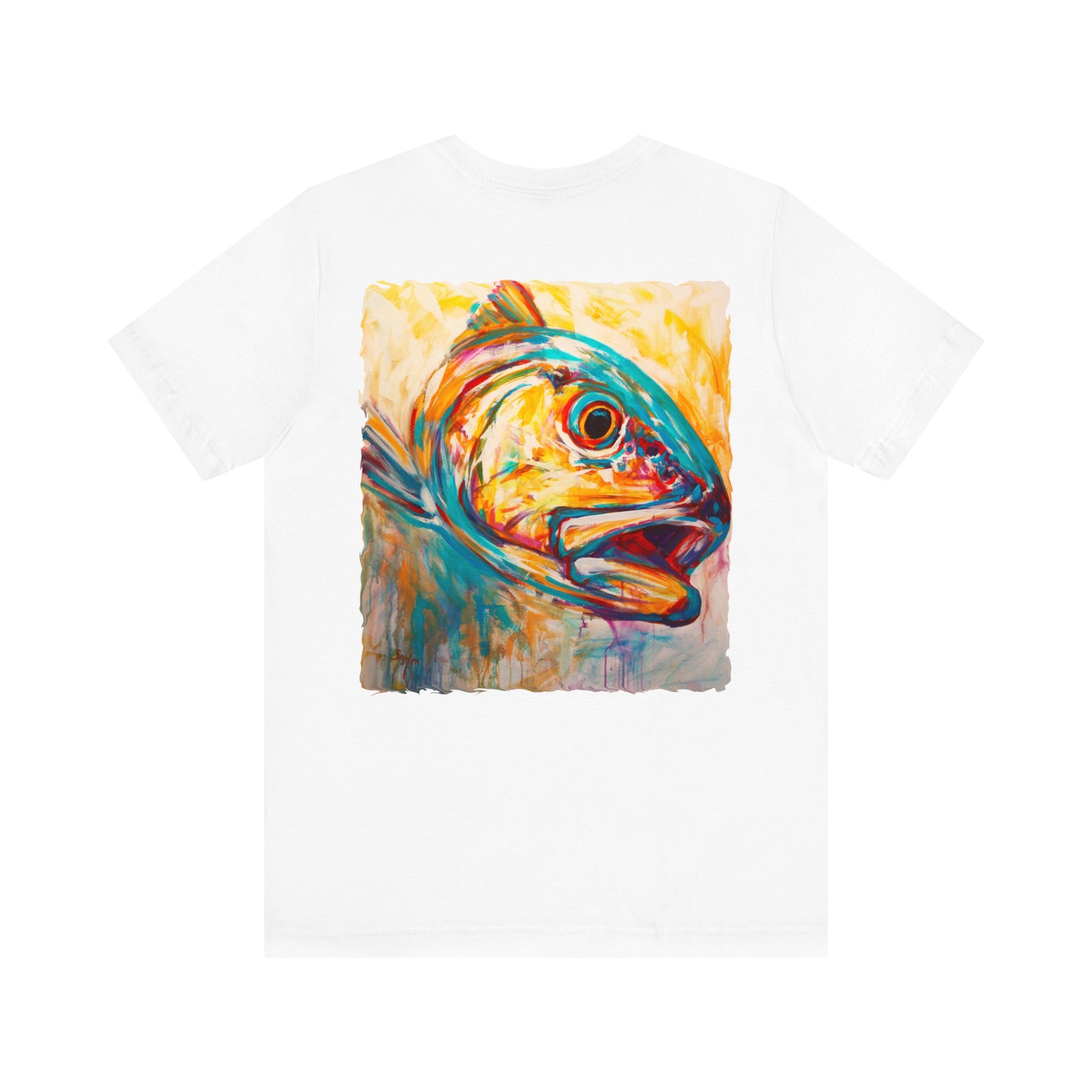 Redfish Tee | Fishing Shirt | Red Drum - Love My Oceans T-Shirt