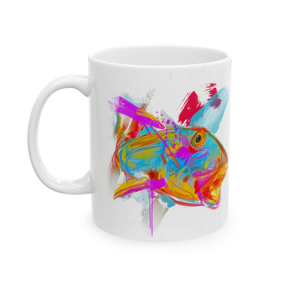 Bonefish Coffee Mug - Bonefish Art - Love My Oceans Mug