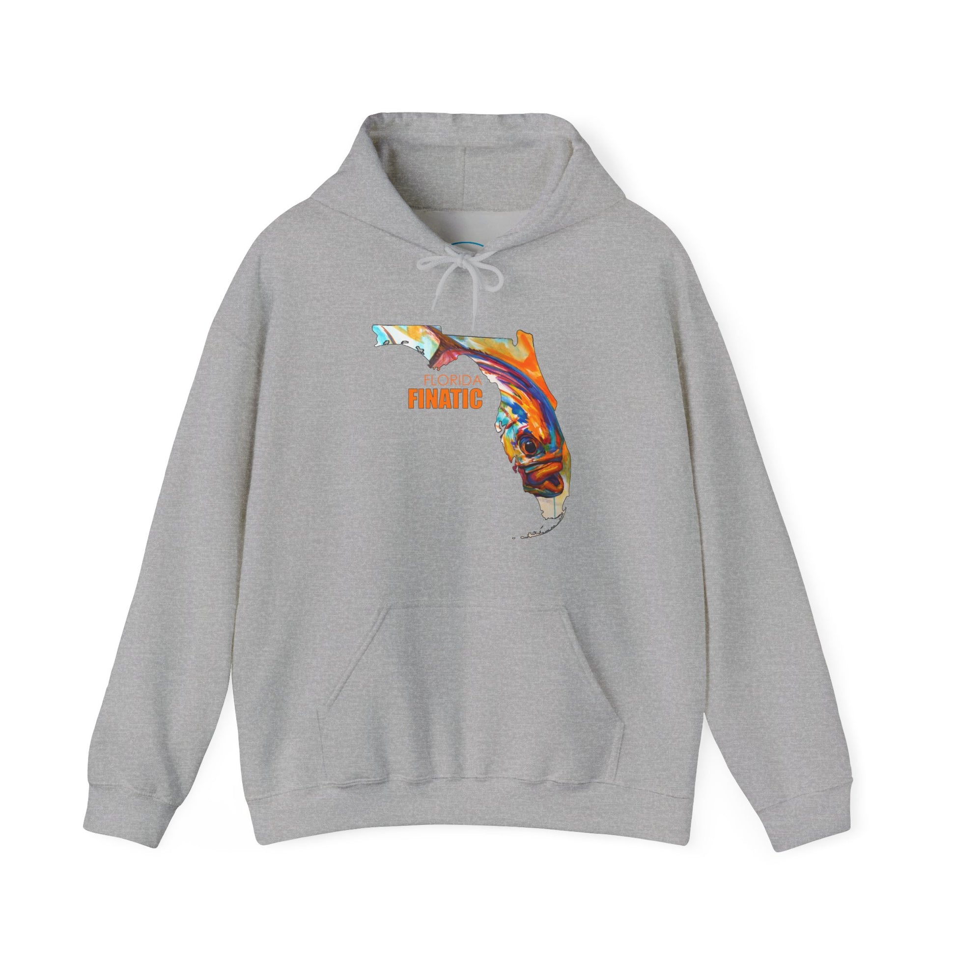 Florida Finatic, Fire Permit, Hooded Sweatshirt - Love My Oceans Hoodie