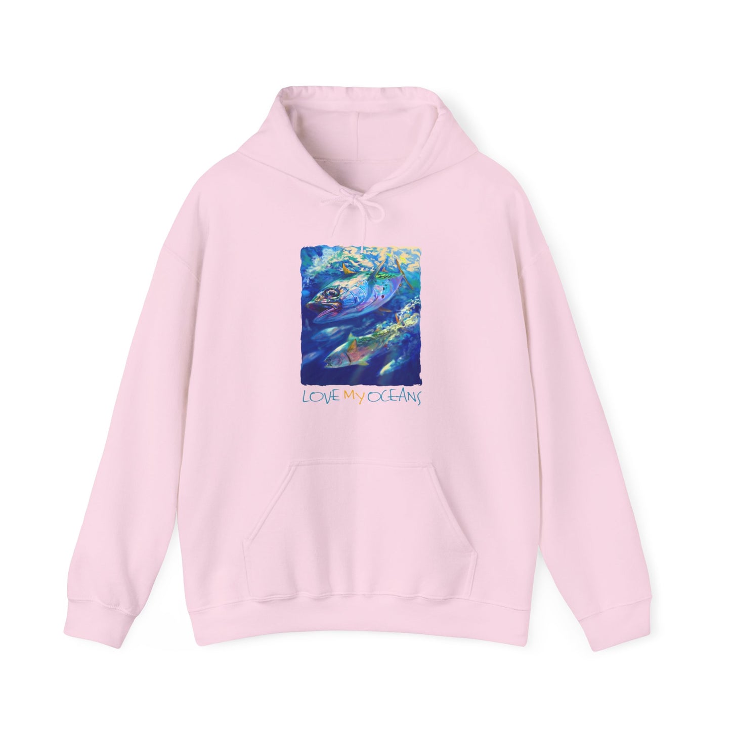 False Albacore | Love My Oceans | Hooded Sweatshirt | Fishing Shirt | Hoodie - Love My Oceans Hoodie