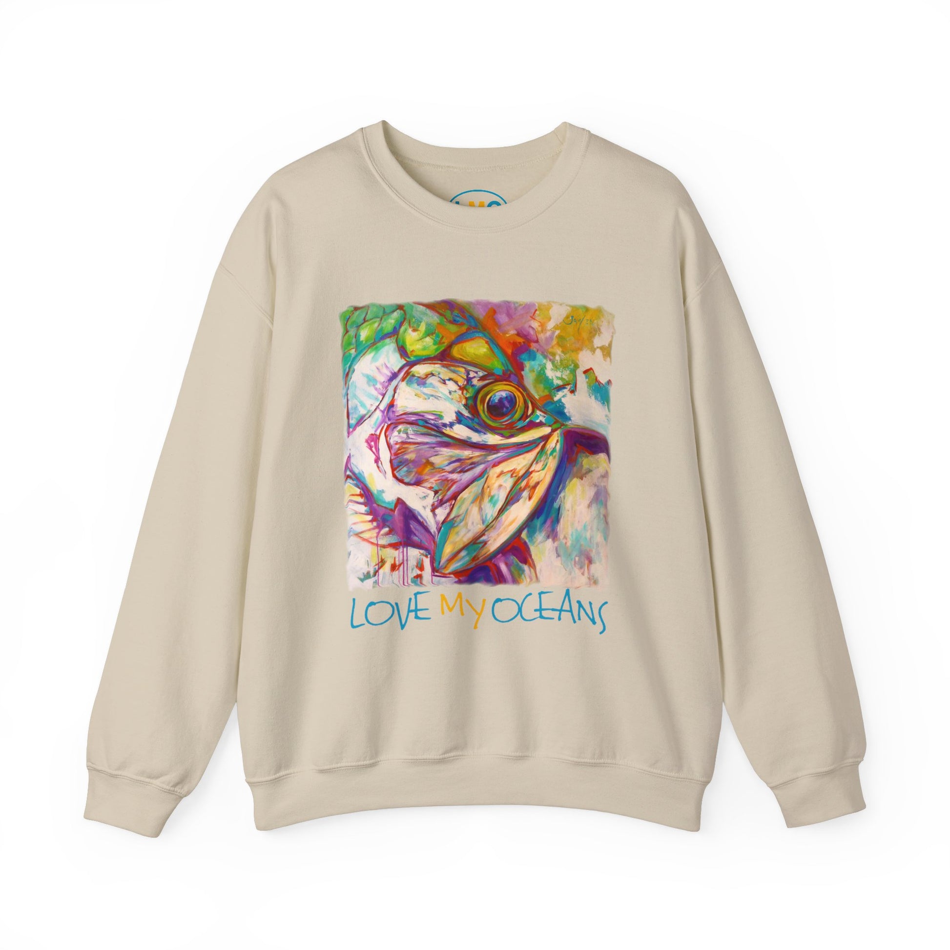 Abstract Tarpon - Flats Fishing Sweatshirt - Love My Oceans - Love My Oceans Sweatshirt