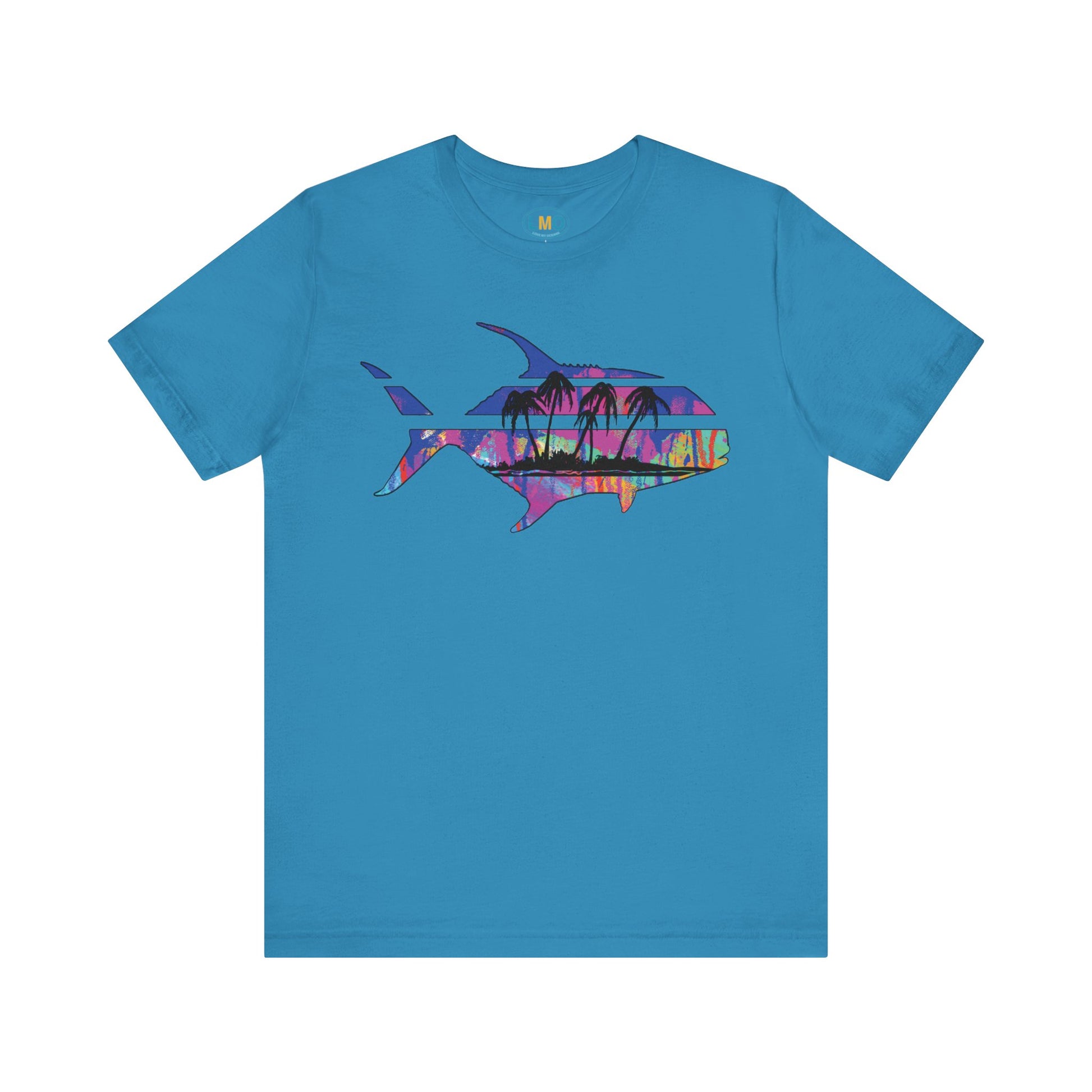 Destination Permit Tee | Permit Fishing Shirt | Love My Oceans - Love My Oceans T-Shirt